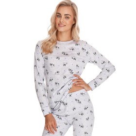 Женская пижама из хлопка Taro SERENA 2777-02, Цвет: серый, Размеры: S