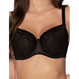 Бюстгальтер полумягкий Gaia 594 SANDY PU черный, Цвет: черный, Размеры: 75G