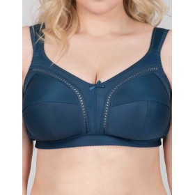 Бюстгальтер мягкий без косточек Milavitsa 104040 / 124040 синий топаз, Цвет: синий топаз, Размеры: 85E