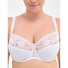 Бюстгальтер полумягкий Milavitsa 116180 белый, Цвет: белый, Размеры: 75D