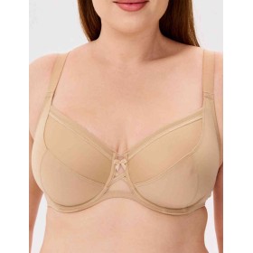 Бюстгальтер мягкая чашка Misstyle 2511 обжаренный миндаль, Цвет: обжаренный миндаль, Размеры: 75E