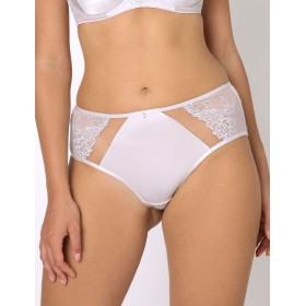 Трусики бразилиана Subtille PERLA SILVER brazilian, Цвет: жемчужный, Размеры: S