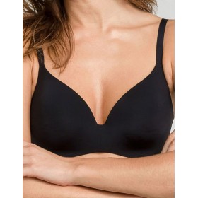 Бюстгальтер без косточек с треугольной чашкой Dim INVISIFREE 07HD черный, Цвет: черный, Размеры: 70A