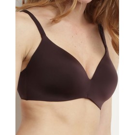 Бюстгальтер без косточек с треугольной чашкой Dim INVISIFREE 07HD коричневый, Цвет: коричневый, Размеры: 70A