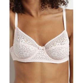 Кружевной легкий бюстгальтер Dim SUBLIM 0CDM белая роза, Цвет: белая роза, Размеры: 70A