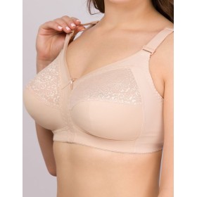 Бюстгальтер мягкий без косточек Milavitsa 104082 / 104083 нюд, Цвет: нюд, Размеры: 110E