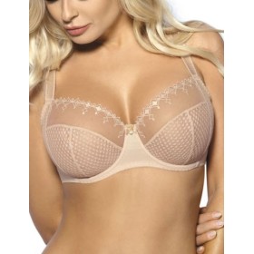 Бюстгальтер мягкий Kinga MICHELL 343-BC бежевый, Цвет: бежевый, Размеры: 65E