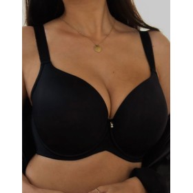 Бюстгальтер балконет Kris Line FORTUNA COMFORT ultra черный, Цвет: черный, Размеры: 65J