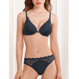 Комплект пуш-ап и бразилиана Mioocchi ARLETTE 779494 blu, Цвет: blu (синий), Размеры: 70A