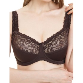 Бюстгальтер мягкий Simona M 912 шоколад, Цвет: шоколад, Размеры: 85B