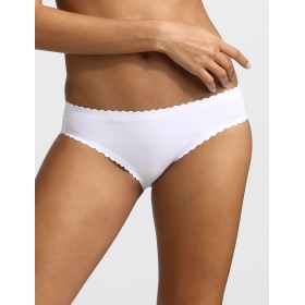 Бесшовные трусики слипы Dim BODY TOUCH 3255 белый, Цвет: белый, Размеры: XXS