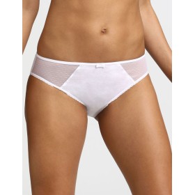 Трусы слипы Dim GENEROUS ORGANIC COTTON 0ASG белый, Цвет: белый, Размеры: XS