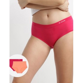 Трусы шорты в наборе Dim OH MY DIM’s 06W7 (2 шт) коралловый и розовый, Цвет: коралловый/розовый, Размеры: XXS/XS