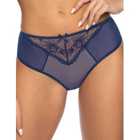 Трусы слипы MAT PERCY bezowo-granatowy F-3530-5, Цвет: синий с бежевым, Размеры: S