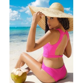 Слитный купальник монокини UNICONF CBI240 FUX SPIRIT OF COLOURS, Цвет: фуксия, Размеры: XL