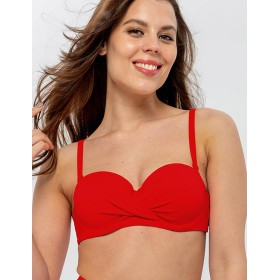 Красный купальный бюст-бандо UNICONF CBS242 ROS SPIRIT OF COLOURS, Цвет: красный, Размеры: 70C
