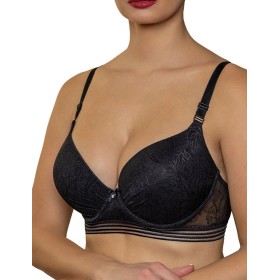 Бюстгальтер с пуш-ап гель и оригинальной спинкой Albina L TRIUMPH 1770 черный, Цвет: черный, Размеры: 70B