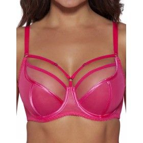 Мягкий бюстгальтер с декоративными бретелями Ava PROTEA 1923 M коралл, Цвет: коралл, Размеры: 70F