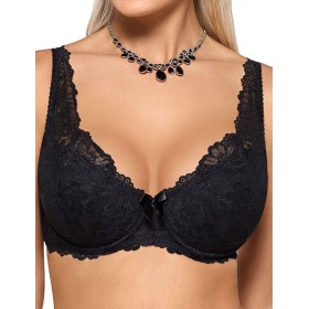 Бюстгальтер балконет тюльпан MAT CARMELA 053-22 черный, Цвет: черный, Размеры: 70A
