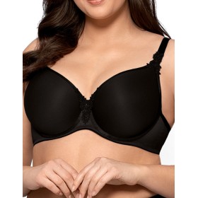 Мягкий формованный бюстгальтер Mefemi ANITA U minimizer черный, Цвет: черный, Размеры: 75E