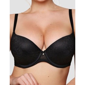 Бюстгальтер с гелевым пуш-ап Senselle PLATINUM 14002 черный, Цвет: черный, Размеры: 75B