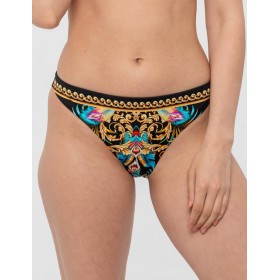 Трусы плавки женские UNICONF CBC184 V1 CRUISE PARTY, Цвет: черный, Размеры: S