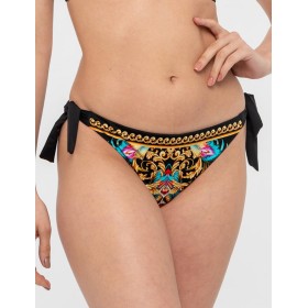 Женские плавки на завязках UNICONF CBC185 V1 CRUISE PARTY, Цвет: черный, Размеры: S