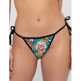 Плавки мини с завязками по бокам UNICONF CBC221 V1 GARDEN OF DELIGHTS, Цвет: голубой, Размеры: M