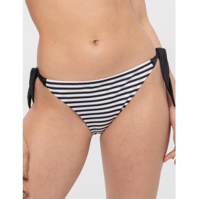 Полосатые плавки на завязках UNICONF CBC231 V1 SPICY STRIPES, Цвет: черно-белый, Размеры: M