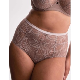 Высокие трусы слипы Alles DENVER classic мокко, Цвет: мокко, Размеры: L