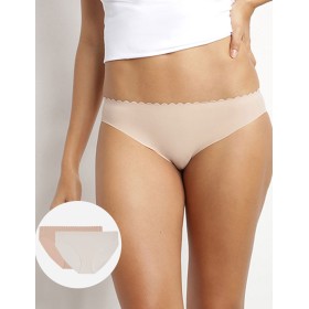 Набор трусиков Dim BODY TOUCH 04NO (2 шт) перламутровый и телесный, Цвет: перламутровый/телесный, Размеры: L/XL