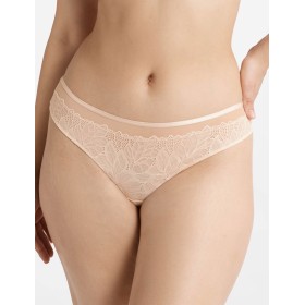 Кружевные трусики стринги Esotiq THIA 40162 телесный, Цвет: телесный, Размеры: S