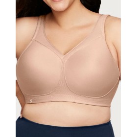 Спортивный бюстгальтер Glamorise GI1006 кофе, Цвет: кофе, Размеры: 95C