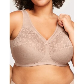 Комфортный бюстгальтер Glamorise GI1064 кофе, Цвет: кофе, Размеры: 110F
