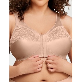 Бюстгальтер с фронтальной застежкой Glamorise GI1200 румяна, Цвет: румяна, Размеры: 110H