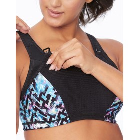 Бюстгальтер для фитнеса Glamorise GI9167 принт, Цвет: принт, Размеры: 105E