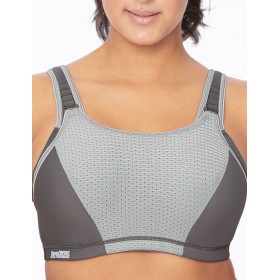Бюстгальтер для фитнеса Glamorise GI9167 серый, Цвет: серый, Размеры: 70B