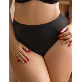 Высокие слипы Kris Line FORTUNA COMFORT briefs high waist light черный, Цвет: черный, Размеры: 4XL