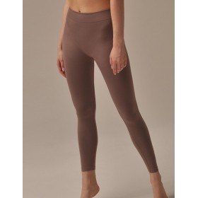 Моделирующие леггинсы с эффектом пуш-ап MY PA689 chocolate, Цвет: коричневый, Размеры: L