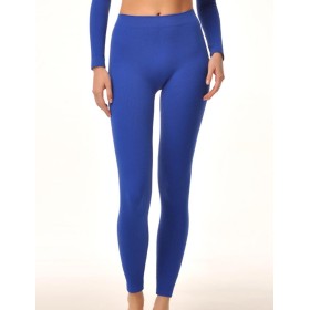 Леггинсы в рубчик MY PA797 blue classic, Цвет: синий, Размеры: M