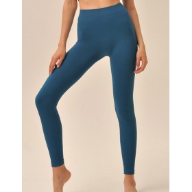 Леггинсы в рубчик MY PA797 electric, Цвет: сине-зеленый, Размеры: M