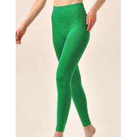 Гладкие леггинсы MY PA799 green tea, Цвет: зеленый, Размеры: M