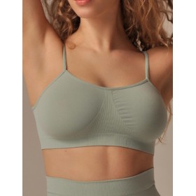 Бесшовный топ MY BR201 pistache, Цвет: зеленый, Размеры: L/XL