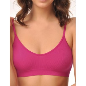 Топ на тонких бретелях MY BR542 barbie, Цвет: фуксия, Размеры: L