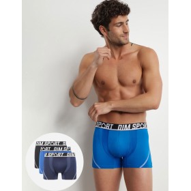 Трусы мужские боксеры в наборе (3 шт) Dim 08EW черный/темно-синий/синий, Цвет: черный/темно-синий/с, Размеры: S