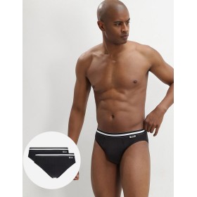 Набор мужских трусов (2 шт) Dim 6577/2 черный, Цвет: черный/черный, Размеры: 2XL