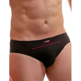 Мужские слипы хлопок Jolidon N47BL black, Цвет: black (черный), Размеры: M