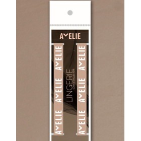 Бретель тканевая с логотипом Amelie 2114 12 мм бежевый, Цвет: бежевый, Размеры: UN