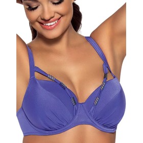 Бюст купальный поролоновый с декоративными лентами AVA SURREAL SK169 U, Цвет: фиолетовый, Размеры: 80C