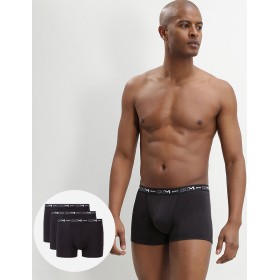 Набор мужских боксеров (3 шт) Dim 6596/3 черный, Цвет: черный, Размеры: S